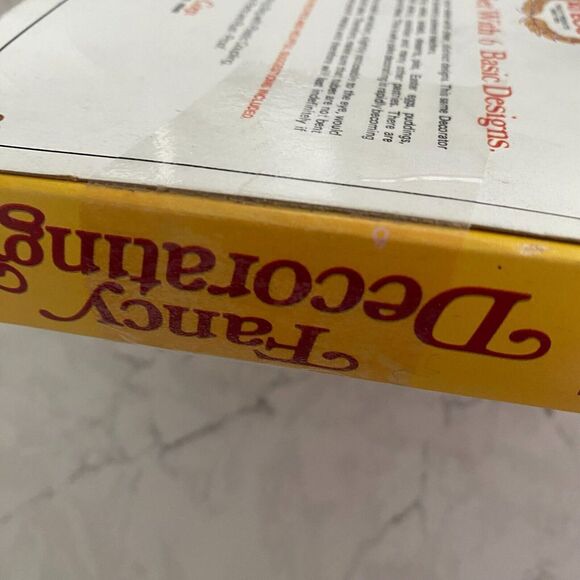 Vtg Ateco Fancy Cake Pastry 6-Designs Professional Decorating Set with Flex Bag - Picture 9 of 9